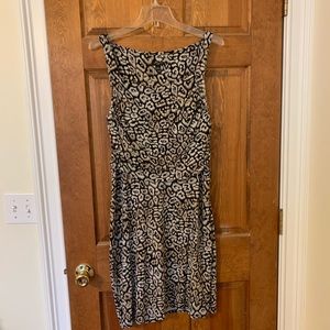 Ann Taylor ruched sleeveless dress
